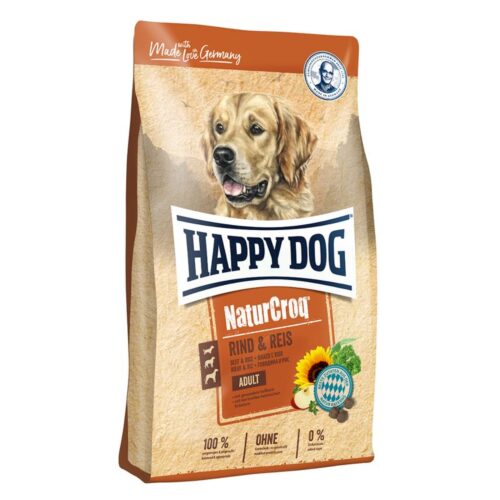 Happy Dog NaturCroq Rind&Reis