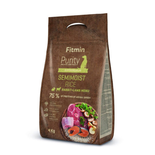 Fitmin dog Purity Rice Semimoist Rabbit & Lamb