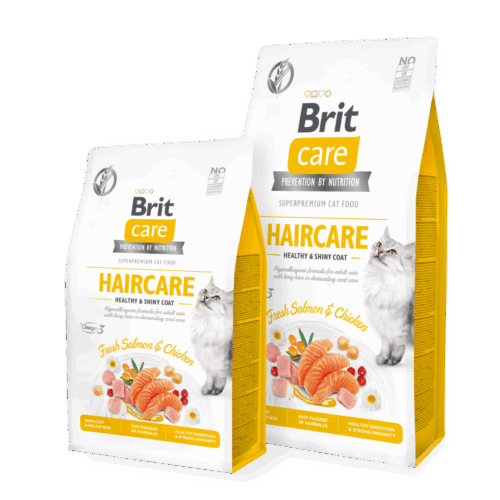 Brit Care Cat Grain-Free HAIRCARE HEALTHY AND SHINY COAT