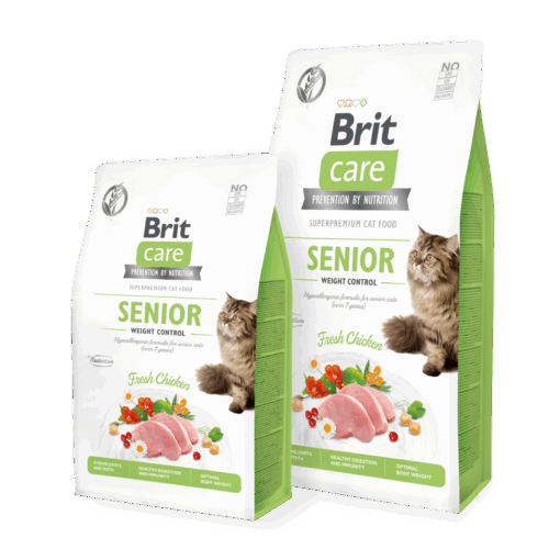 Brit Care Cat Grain-Free SENIOR AND WEIGHT CONTROL