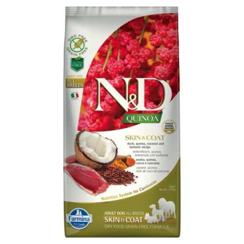 Farmina N&D Dog Grain Free Quinoa Skin & Coat Duck