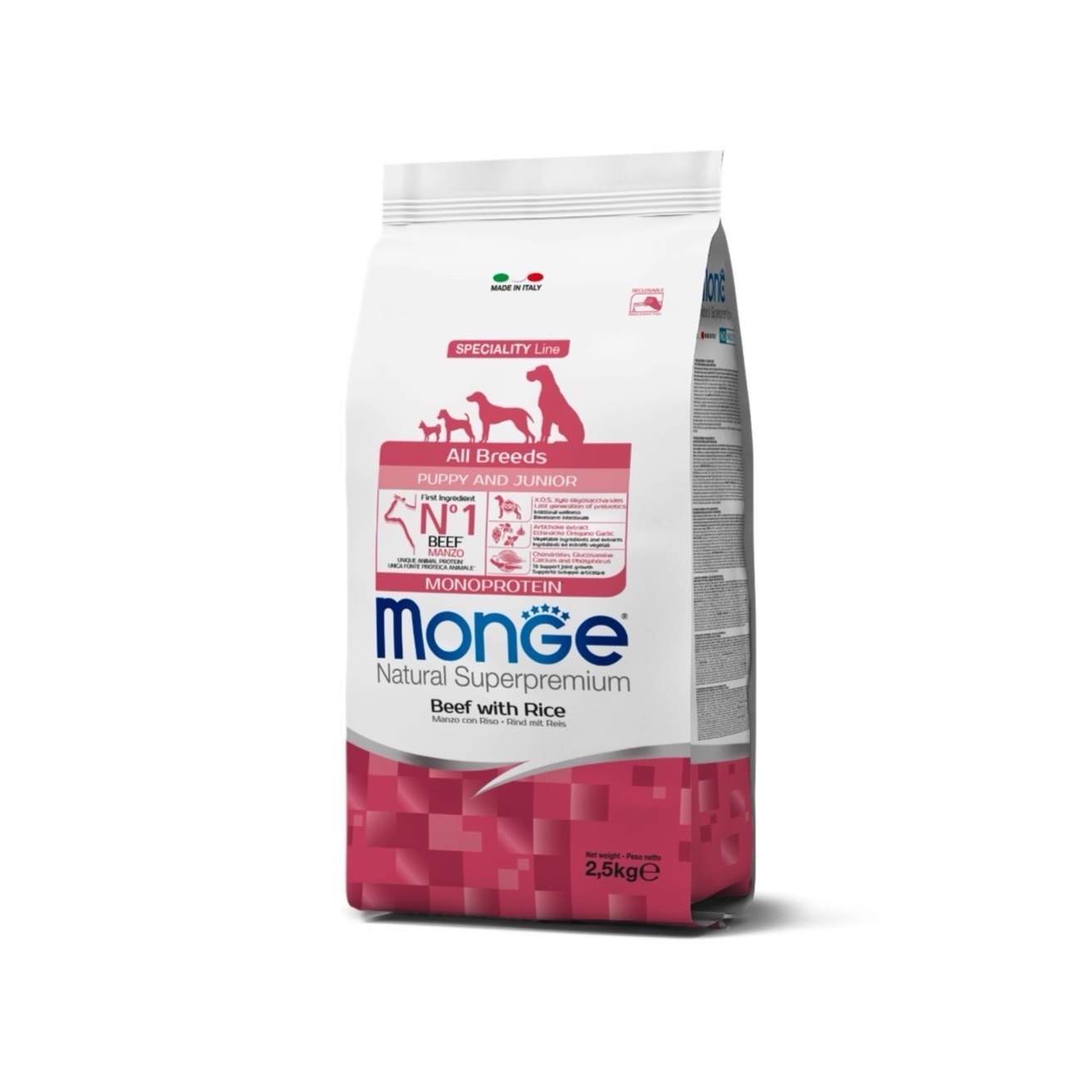 Monge All Breed Puppy Beef