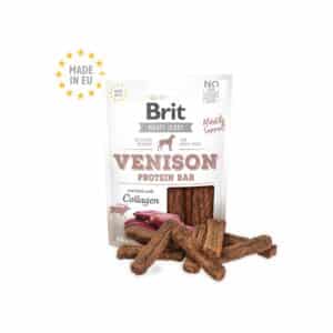 Brit Jerky Snack Venison Protein Bar