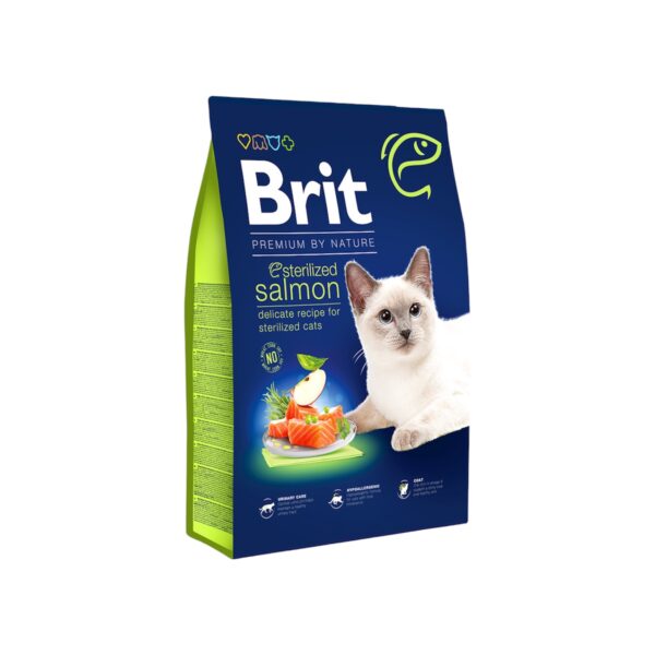 Brit Premium Cat Sterilised Salmon