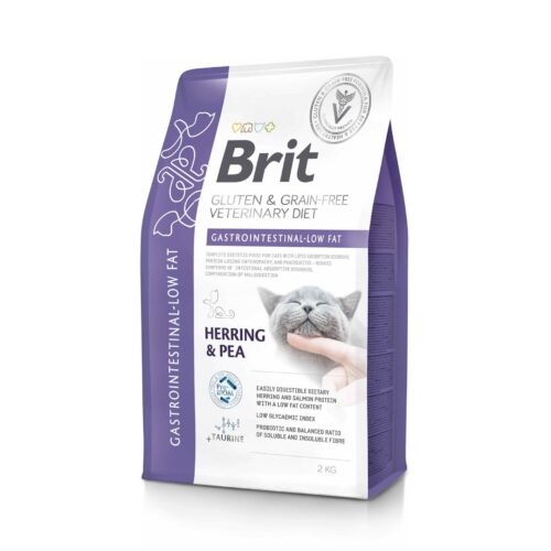 Brit VET Diet Cat Gastrointestinal - LOW FAT