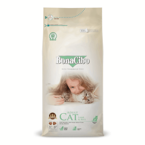 BonaCibo Adult Cat Lamb & Rice