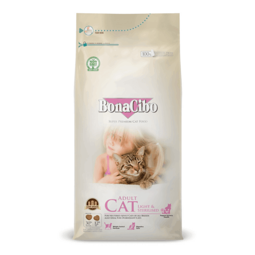 BonaCibo Adult Cat Light & Sterilised