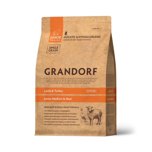Grandorf Lamb & Turkey Junior Medium & Maxi Breeds