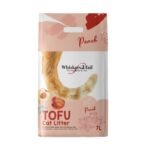 Наполнитель комкующийся W2T Tofu (персик)