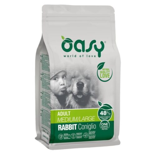 Oasy Dog Adult Medium Large Rabbit