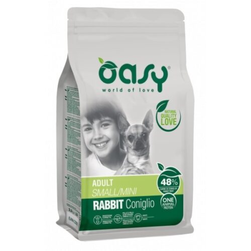 Oasy Dog Adult Small Breed Rabbit