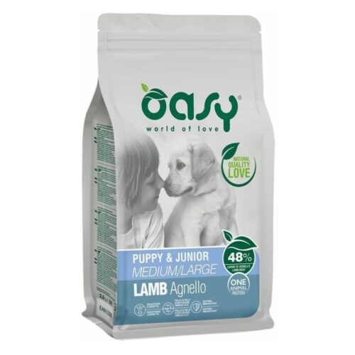Oasy Dog Puppy Medium Large Lamb