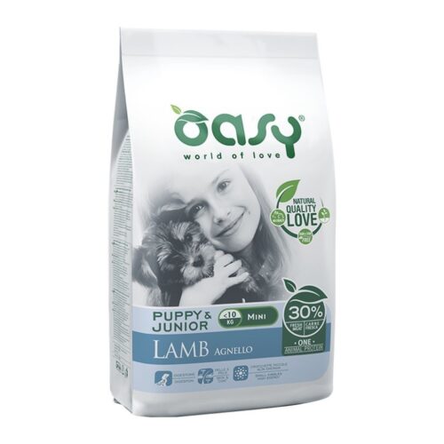 Oasy Dog Puppy Small Breed Lamb