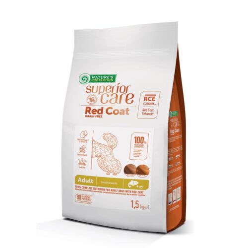 Nature's Protection Red Coat Grain Free Adult Small Breeds