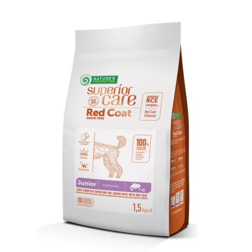 Nature's Protection Red Coat Grain Free Junior Mini Breeds