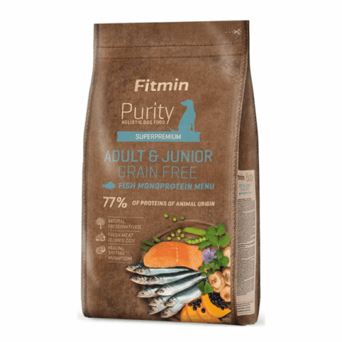 Fitmin Dog Purity Adult & Junior Fish Menu