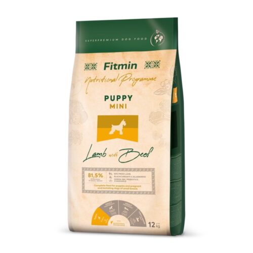 Fitmin dog Mini Puppy Lamb & Beef