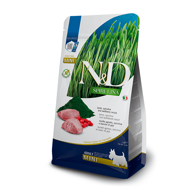 FARMINA N&D Dog Spirulina Lamb & Wolfberry Adult Mini