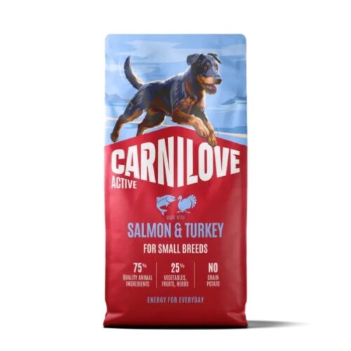 Carnilove Active Adult Small Breed Salmon & Turkey