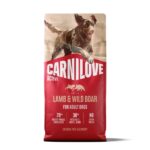 Carnilove Dog Active Adult Lamb & Wild Boar