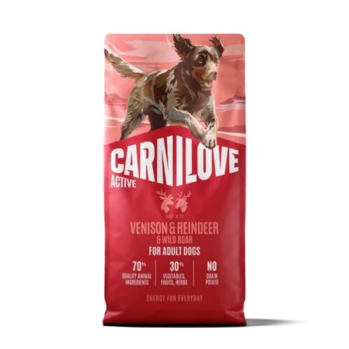 Carnilove Dog Active Adult Venison, Reindeer & Wild Boar