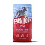Carnilove Dog Active Junior Large breed Salmon & Turkey
