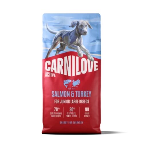 Carnilove Dog Active Junior Large breed Salmon & Turkey