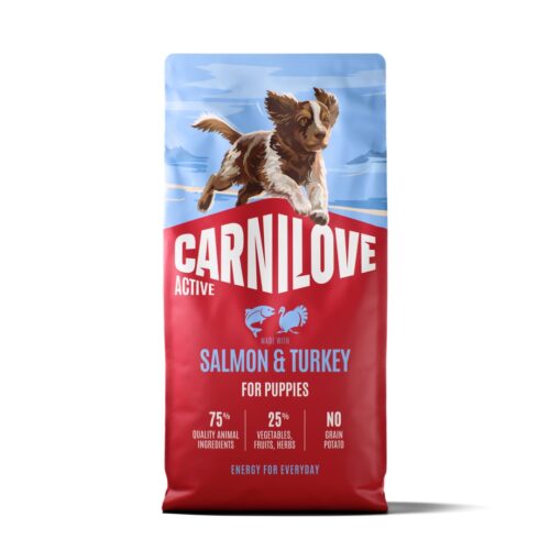 Carnilove Dog Active Puppy Salmon & Turkey