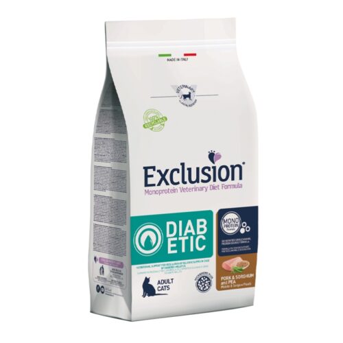 Exclusion Cat Vet Diet Diabet