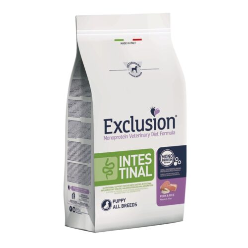 Exclusion Dog Vet diet Intestinal Puppy