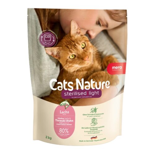 Mera Cats Nature adult Sterilised Salmon