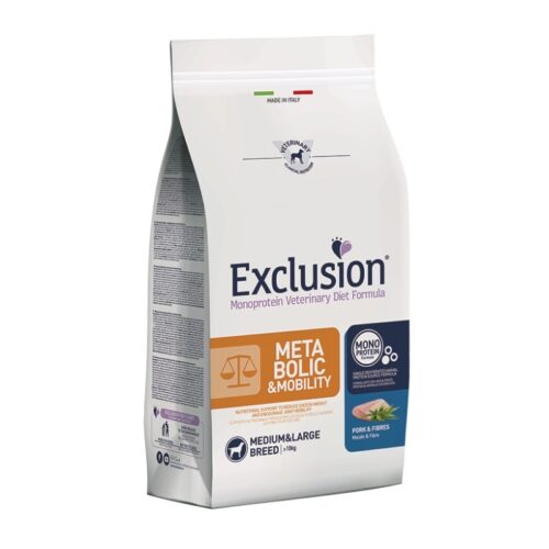 Exclusion Dog Vet diet Metabolic&Mobility