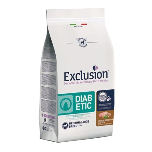 Exclusion Dog Vet diet Diabetic