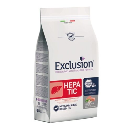 Exclusion Dog Vet diet Hepatic