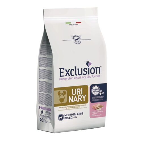 Exclusion Dog Vet diet Urinary